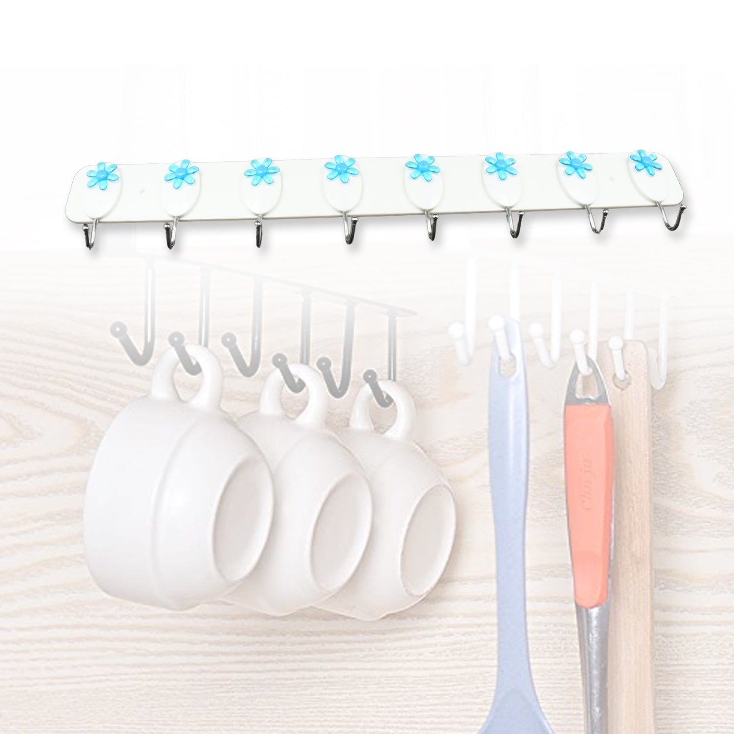 4230 MULTI-PURPOSE WALL HOOK, STRONG WALL HOOK, ADHESIVE HOOK, WALL HOOKS HIGH QUALITY HOOK WITH 2 SCREW FOR HOME , OFFICE , & MULTIUSE 8 HOOK ( 1 pc ) 4230 MULTI-PURPOSE WALL HOOK, STRONG WALL HOOK, ADHESIVE HOOK, WALL HOOKS HIGH QUALITY HOOK WITH 2 SCREW FOR HOME , OFFICE , & MULTIUSE 8 HOOK ( 1 pc )